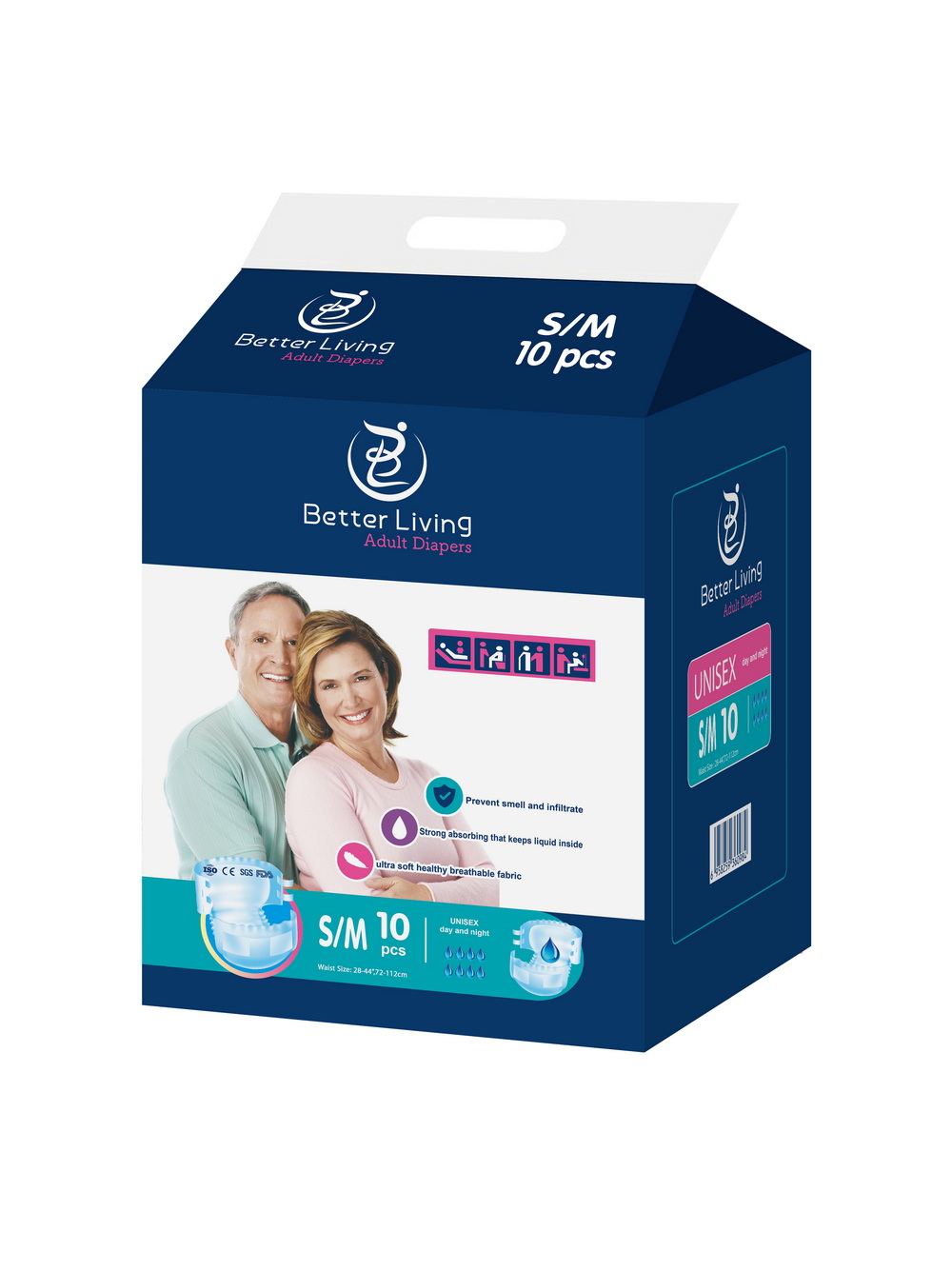 Pañales para adultos BetterLiving, novedad de 2021